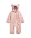 The North Face Unisex Baby Campshire One Piece Fleece Coverall - Baby In Pink Moss