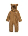 The North Face Kids' Unisex Baby Campshire One Piece Fleece Coverall - Baby In Brown
