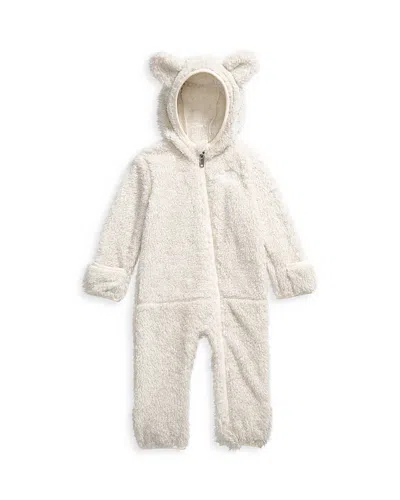 The North Face Kids' Unisex Baby Campshire One Piece Fleece Coverall - Baby In White Dune