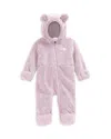 The North Face Kids' Unisex Baby Campshire One Piece Hooded Footie - Baby In Pink