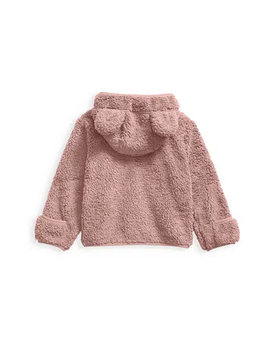 The North Face Kids' Unisex Campshire Full Zip Fleece Hoodie - Baby In Pink Moss