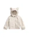 The North Face Kids' Unisex Campshire Full Zip Fleece Hoodie - Baby In White Dune