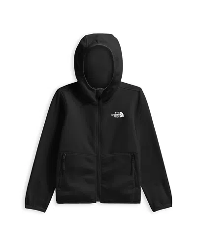 The North Face Unisex Glacier Full Zip Hoodie - Little Kid In Black