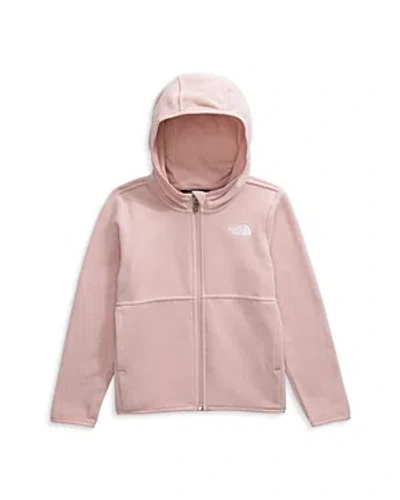 The North Face Unisex Glacier Full Zip Hoodie - Little Kid In Pink Moss
