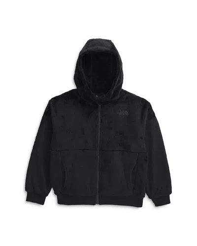 The North Face Unisex Osito Fleece Relaxed Fit Full Zip Hoodie - Little Kid In Tnf Black