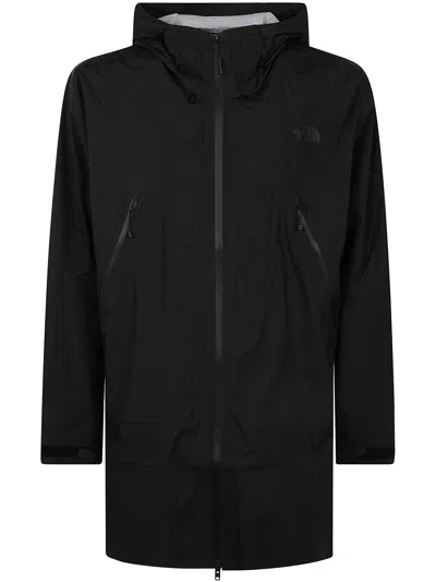 The North Face Unisex Packable Light Rain Park Raincoat In Black