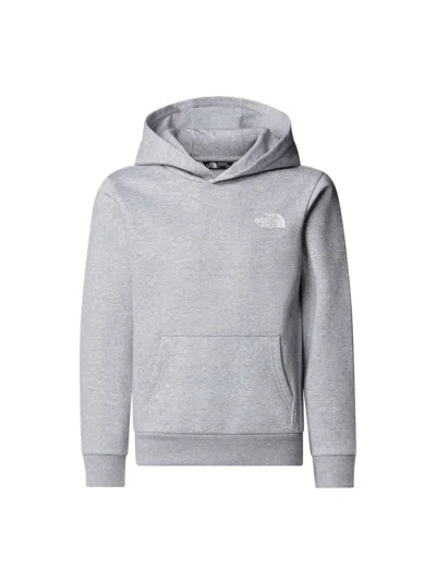 The North Face Unisex Simple Dome Sweatshirt For Kids In Gray