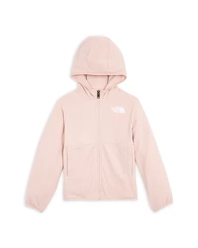 The North Face Unisex Teen Glacier Zip Hoodie - Big Kid In Pink Moss