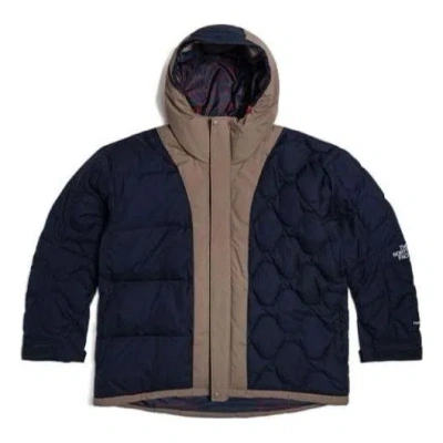 The North Face Urban Exploration Down Jacket 'brown' In Blue