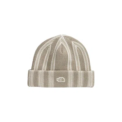Pre-owned The North Face Urban Explore Beanie 'flax/linen/vintage White' | Multi-color | Men's Size Onesize In Multicolor