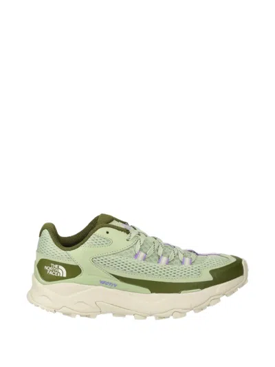 The North Face Vectiv Logo Patch Sneakers In Green