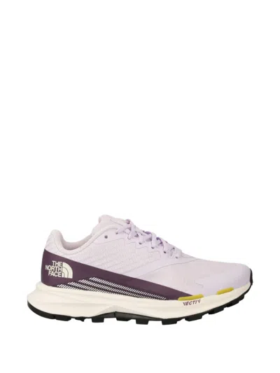 The North Face Vectiv Panelled Sneakers In Pink