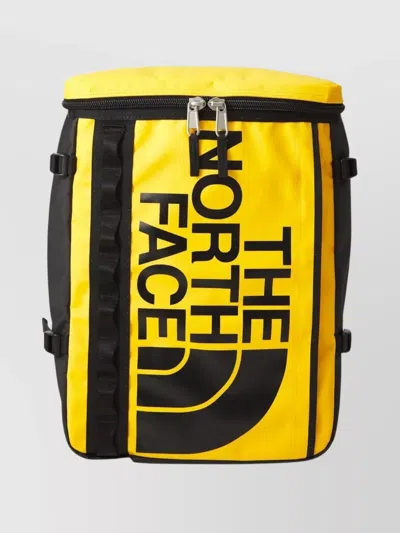 The North Face Versatile Backpack Featuring Adjustable Elements In Yellow