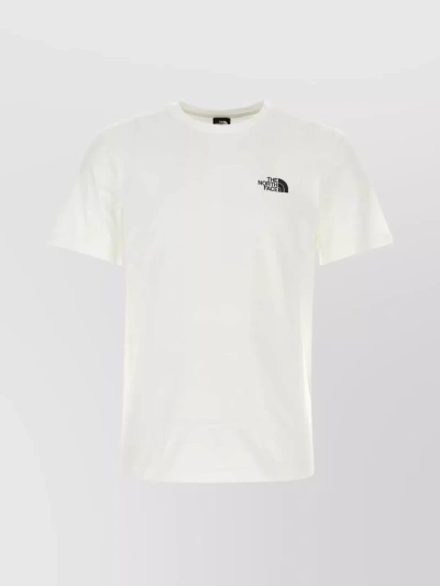 The North Face White Cotton Blend T-shirt
