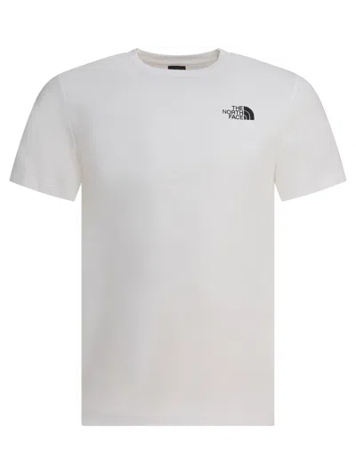 The North Face Vertical Ss Tee T-shirts White