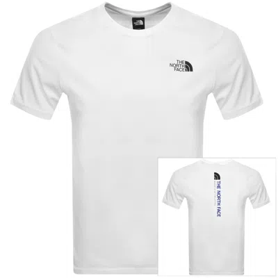 The North Face Vertical T Shirt White