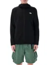 The North Face Full Zip Fleece With Hood And Pockets