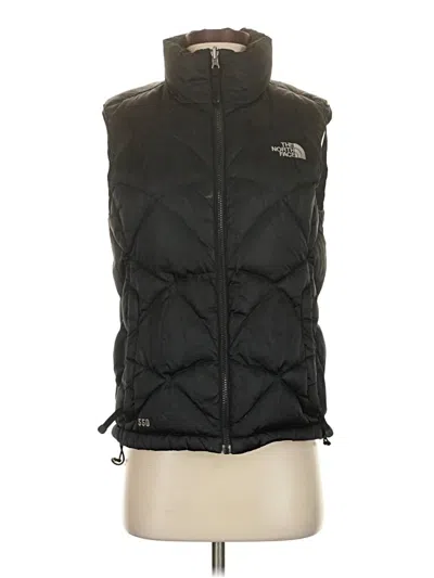 Pre-owned The North Face Vest In Black