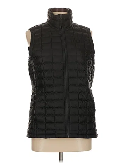 Pre-owned The North Face Vest In Black