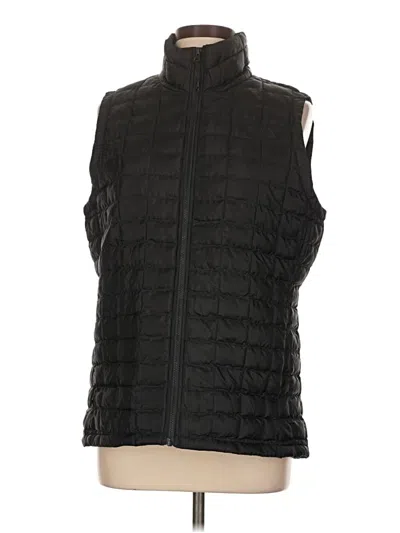 Pre-owned The North Face Vest In Black