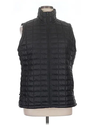 Pre-owned The North Face Vest In Black