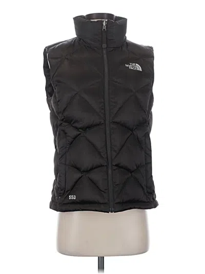 Pre-owned The North Face Vest In Black