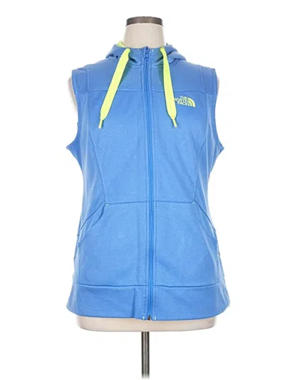 Pre-owned The North Face Vest In Blue