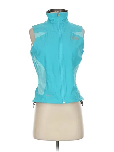 Pre-owned The North Face Vest In Blue