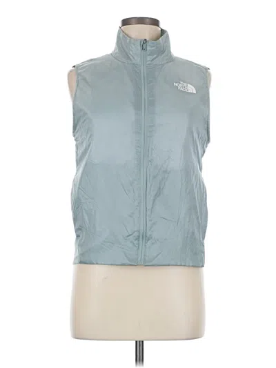 Pre-owned The North Face Vest In Blue