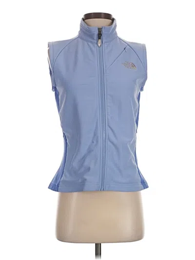 Pre-owned The North Face Vest In Blue