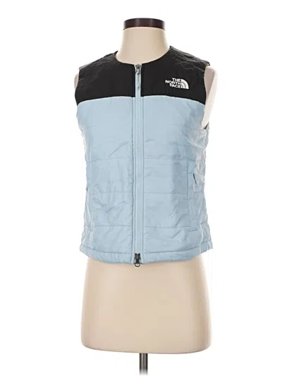Pre-owned The North Face Vest In Blue