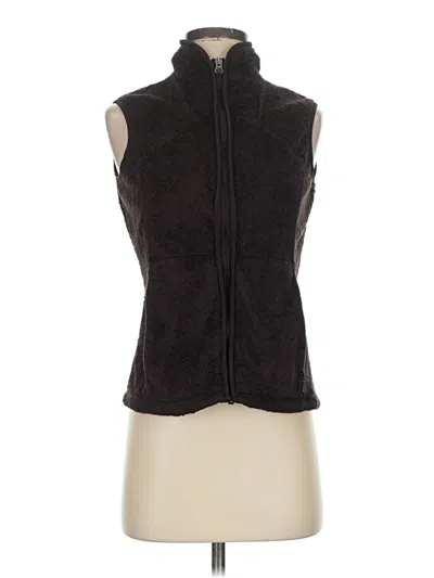 Pre-owned The North Face Vest In Brown