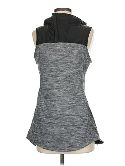 Pre-owned The North Face Vest In Gray