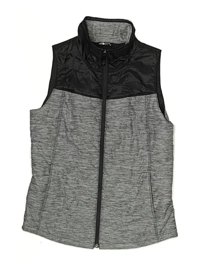 Pre-owned The North Face Kids' Vest In Gray