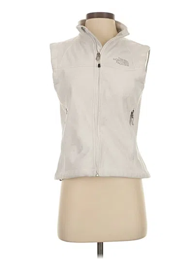 Pre-owned The North Face Vest In White