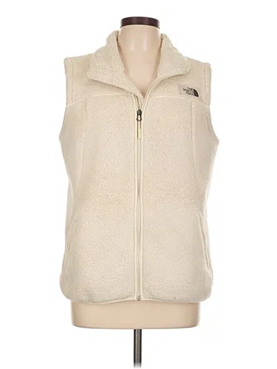 Pre-owned The North Face Vest In White