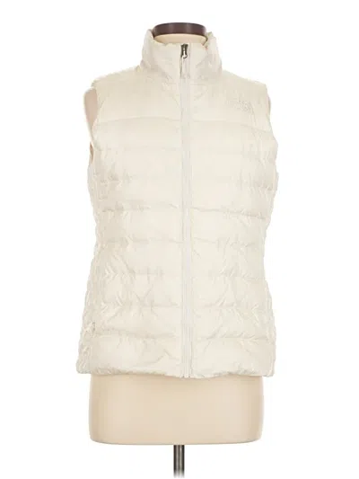 Pre-owned The North Face Vest In White