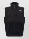 The North Face Logo Vest With High Collar And Pockets In Black