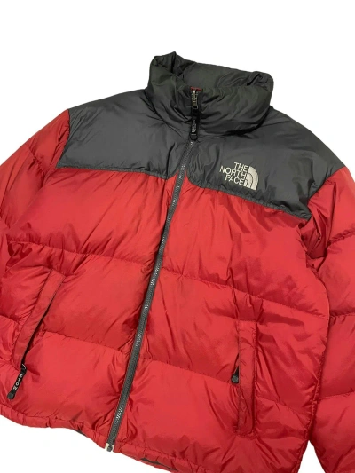 Pre-owned The North Face Vintage  Puffer Jacket In Red