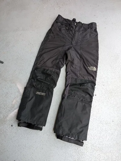 Pre-owned The North Face Vintage  Steep Tech Snow/ski Pants In Black
