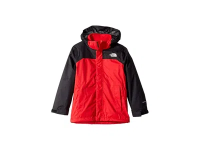 The North Face Vortex Triclimate(r) Jacket (little Kids/big Kids) Boy's Coat Tnf Red/tnf Black : Xs (6 Little Kids)