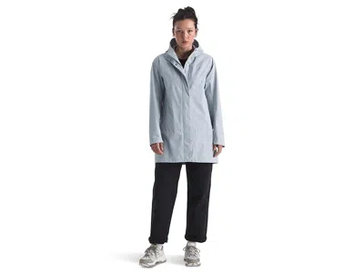 The North Face Voyage Rain 3l Hooded Parka In Blue