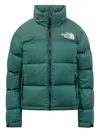 The North Face 1996 Vintage Nuptse Outerwear Jacket In Green