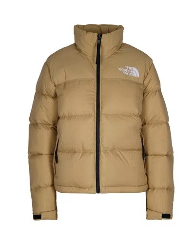 THE NORTH FACE W 1996 RETRO NUPTSE JACKET IN KHAKI STONE