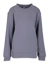 The North Face W Dome Relaxed Crew Sweatshirt Sweatshirts Blue In Gray