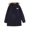 THE NORTH FACE W NEW OUTERBRGHS PKA DOWN COAT NYLON NAVY HOODED