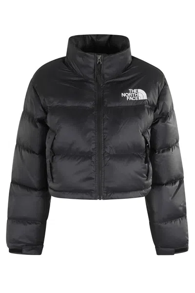 The North Face Ssense Exclusive Black 1996 Retro Shine Nuptse Down Jacket In 38s Tnf Black-shine