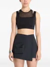The North Face W Refina Double-layer Bra In Black