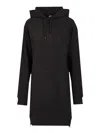 The North Face W Relaxed Hooded Dress Dresses Black In Black