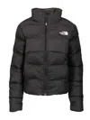 The North Face W Saikuru Jacket Coats Black In Animal Print